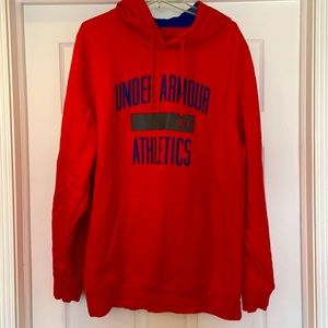 Bold Red Cozy UA Storm Hoodie